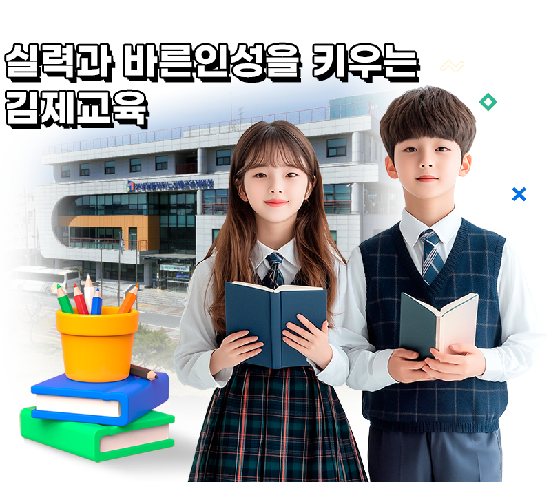 실력과 바른인성을 키우는 김제교육